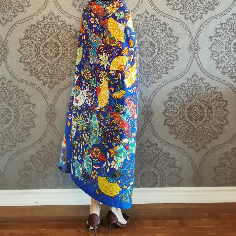 NWOT extra large silk scarf